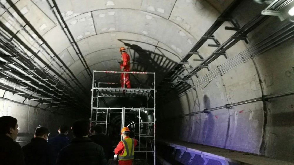 蓝山地铁线路病害整治及养护维修